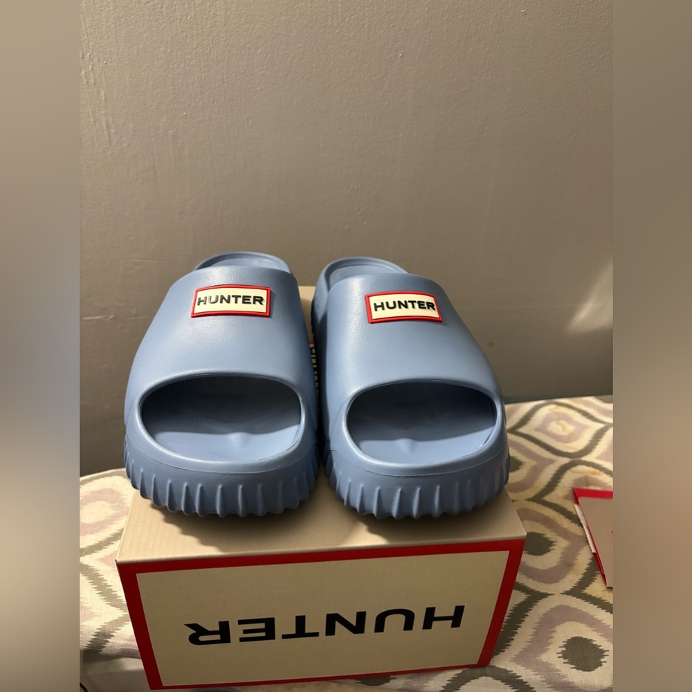 Hunter Blue Slide for men